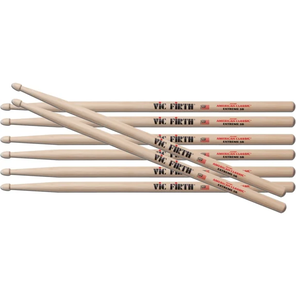 Vic Firth X5B American Classic� Extreme 5B 4 Pack Wood Tip